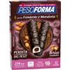 PESOFORMA Barrette al Cioccolato Fondente & Mandorla 12 barrette da 31 grammi