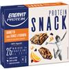 ENERVIT Protein Snack 8 barrette da 25/30 grammi Caramello e Arachidi Ricoperta Cioccolato al Latte