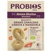 PROBIOS Altri Cereali - Biscotti con Grano Saraceno Carota e Mandorle 250 grammi