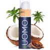 COCOSOLIS UOMO Acceleratore di abbronzatura per uomo - Olio abbronzante biologico con vitamina E e profumo BLACK COCONUT per un'abbronzatura intensa e veloce - Rinforzatore di abbronzatura (110 ml)