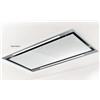 Faber Cappa a soffitto HEAVEN LIGHT PRO G/WH FLAT 350.0669.936 finitura bianco da 90 cm