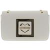 Love Moschino JC4301PP0GKV0, Borsa a Spalla, Donna, Ecru, Taglia unica