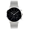 Gigandet Minimalism Orologio Uomo Cronografo Analogico Quartz Nero Argento G32-006