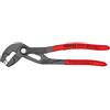 KNIPEX Pinza per fascette elastiche in confezione Self-service bonderizzata grigia Rivestiti in resina sintetica antiscivolo 180 mm, 85 51 180 A SB