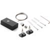 Ideal Lux EGO LOW ROSONE CON KIT SOSPENSIONE PER SISTEMA BINARIO 48V 2000 mm 1 KIT PER PUNTO DI ALIMENTAZIONE MAX 210W NERO