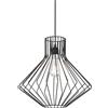 Ideal Lux AMPOLLA LAMPADARIO A SOSPENSIONE IN METALLO NERO 1 LUCE ATTACCO E27 D.39,5CM