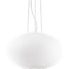 Ideal Lux CANDY LAMPADARIO SOSPENSO IN METALLO E VETRO 1 LUCE ATTACCO E27 D.50CM
