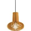 Ideal Lux CITRUS LAMPADARIO A SOSPENSIONE IN LEGNO 1 LUCE ATTACCO E27 D.26X26CM