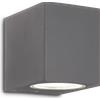 Ideal Lux UP APPLIQUE DA ESTERNO IP44 1 LUCE ATTACCO G9 ANTRACITE