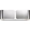 Ideal Lux CLIP APPLIQUE IN METALLO COLOR CROMO 2 LUCI ATTACCO E27 BIEMISSIONE