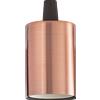 Ideal Lux PORTALAMPADA LISCIO E27 Ø 40 x H 85 mm IN METALLO RAME