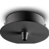 Ideal Lux ROSONE STANDARD ROUND 1 PUNTO LUCE D.10CM NERO