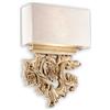 Ideal Lux PETER APPLIQUE A PARETE IN RESINA CANVAS CON PARALUME IN TESSUTO 2 LUCI ATTACCO E14