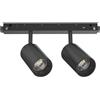 Ideal Lux EGO SPOT DOUBLE LED COB CITIZEN ON-OFF 1700 lm 3000 K 16 W 30° NERO D.4X7CM