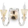 Ideal Lux LAMPADA DA PARETE STRAUSS AP2
