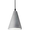 Ideal Lux OIL-2 SOSPENSIONE IN CEMENTO 1 LUCE ATTACCO E27 15X20CM