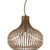 Ideal Lux ONION SOSPENSIONE IN METALLO MARRONE 1 LUCE ATTACCO E27 47CM