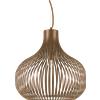 Ideal Lux ONION SOSPENSIONE IN METALLO MARRONE 1 LUCE ATTACCO E27 59,5CM