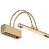 Ideal Lux BOW APPLIQUE DA SPECCHIO O QUADRO OTTONE LED 3000K 3,5W 410 lm CON INTERRUTTORE L.26CM