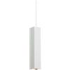 Ideal Lux LOOK SQUARE SOSPENSIONE 1 LUCE ATTACCO GU10 D.6X40CM BIANCO