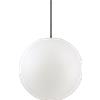 Ideal Lux SOLE SOSPENSIONE PER ESTERNI 1 LUCE ATTACCO E27 IP44 SFERA IN PLASTICA BIANCA 40CM