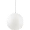 Ideal Lux SOLE SOSPENSIONE PER ESTERNI 1 LUCE ATTACCO E27 IP44 SFERA IN PLASTICA BIANCA 30CM