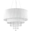 Ideal Lux OPERA LAMPADARIO CON PARALUME CON FILI E CRISTALLO 10 LUCI ATTACCO E27