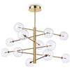 Ideal Lux LAMPADA A SOSPENSIONE EQUINOXE SP12 OTTONE