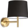 Ideal Lux SET UP APPLIQUE 1 LUCE ATTACCO E27 IN METALLO OTTONE SENZA PARALUME