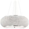 Ideal Lux PASHA' LAMPADARIO A SOSPENSIONE CON CRISTALLI 14 LUCI ATTACCO E27 CROMO