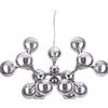 Ideal Lux NODI LAMPADARIO SOSPENSO IN METALLO E VETRO CROMO 15 LUCI ATTACCO E14