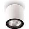 Ideal Lux MOOD FARETTO 1 LUCE ATTACCO GU10 BIANCO D.15CM LAMPADINA INCLUSA ORIENTABILE