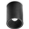 Ideal Lux NITRO ROUND LED COB BRIDGELUX 15 W 36° 1400 lm 3000 K ALIMENTATORE INCLUSO NERO D.9CM