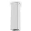 Ideal Lux LOOK SQUARE LAMPADA DA SOFFITTO 1 LUCE ATTACCO GU10 6X20CM BIANCO
