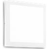Ideal Lux UNIVERSAL SQAURE APPLIQUE-PLAFONIERA LED SMD 4050 lm 3000 K 36 W 118° BIANCO