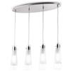 Ideal Lux LAMPADA A SOSPENSIONE KUKY SP4 TRASPARENTE