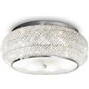 Ideal Lux LAMPADA DA SOFFITTO PASHA' PL10 CROMO