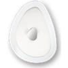 Ideal Lux GEKO PLAFONIERA BIANCA 2 LUCI ATTACCO E27 L.23CM IN METALLO E VETRO