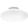 Ideal Lux SMARTIES PLAFONIERA IN VETRO BIANCO 2 LUCI ATTACCO E27 42,5CM