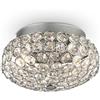 Ideal Lux LAMPADA DA SOFFITTO KING PL3 CROMO
