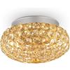 Ideal Lux LAMPADA DA SOFFITTO KING PL3 ORO