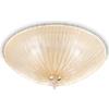 Ideal Lux SHELL PLAFONIERA IN VETRO AMBRA 3 LUCI ATTACCO E27 D.40CM