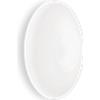 Ideal Lux GLORY PLAFONIERA IN VETRO BIANCO 5 LUCI ATTACCO E27 D.60CM