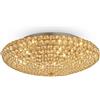Ideal Lux LAMPADA DA SOFFITTO KING PL9 ORO