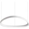 Ideal Lux GEMINI SOSPENSIONE LED 47 W On-Off 5100 lm 3000 K BIANCO 61CM