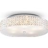 Ideal Lux ROMA LAMPADARIO DA SOFFITTO 9 LUCI ATTACCO G9 LAMPADINE INCLUSE DETTAGLI IN CRISTALLO