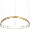 Ideal Lux GEMINI SOSPENSIONE LED 47 W On-Off 5100 lm 3000 K OTTONE 61CM