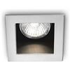 Ideal Lux FUNKY FARETTO INCASSO ALLUMINIO 1 LUCE ATTACCO GU10 9X9CM
