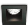Ideal Lux FUNKY FARETTO INCASSO NERO 1 LUCE ATTACCO GU10 9X9CM