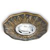 Ideal Lux POLKA FARETTO DA IN CASSO IN ALLUMINIO BRUNITO DECORATO 1 LUCE ATTACCO GU10
